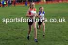 Girls under-13s, 2024 Northern Cross Country Relays, Graves Park, Sheffield.   Photo: David T. Hewitson/Sports for All Pics